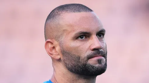 Weverton em ação durante a peleja. Foto: Ettore Chiereguini/AGIF