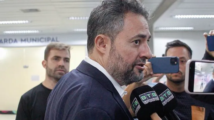 Emiliano fala sobre contratações no Vasco. Foto: Matheus Lima/Vasco.