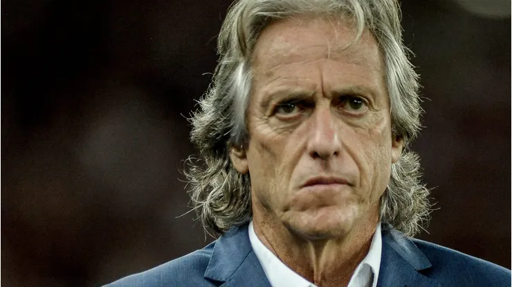 Jorge Jesus tecnico do Flamengo durante partida contra o Barcelona-EQU no estadio Maracana pelo campeonato Libertadores 2020. Foto: Allan Carvalho/AGIF