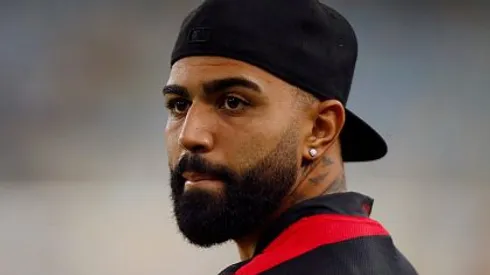 Foto: Wagner Meier/Getty Images - Gabigol em partida do Flamengo no Campeonato Brasileiro de 2023