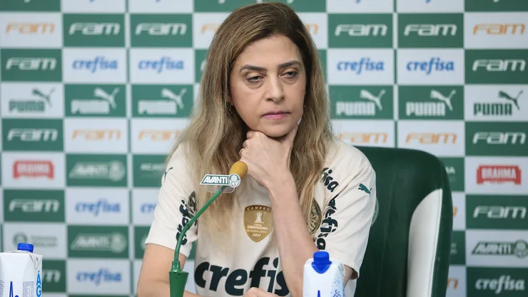 Leila Pereira, presidente do Palmeiras - Foto: Ettore Chiereguini/AGIF