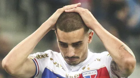 Thiago Galhardo comenta incidente envolvendo o Fortaleza. Foto: Gabriel Machado/AGIF