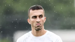 Schmidt nos primeiros treinos pelo Peixe. Foto: Reinaldo Campos/AGIF