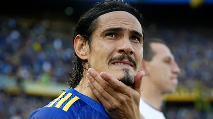 Foto: Daniel Jayo/Getty Images - Cavani em ação pelo Boca Juniors