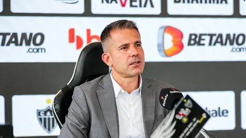 Victor prometa utilização da base do Galo. Foto: Pedro Souza / Atlético