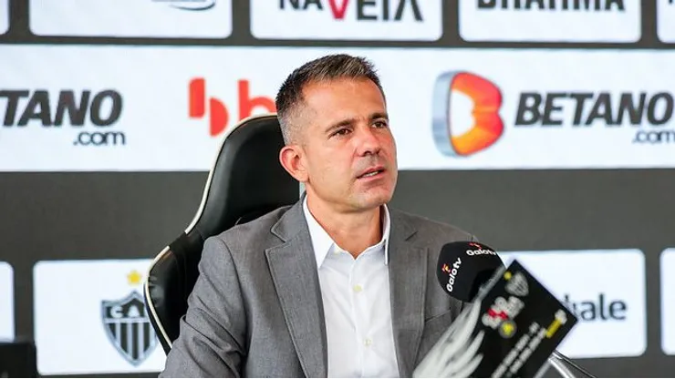 Victor prometa utilização da base do Galo. Foto: Pedro Souza / Atlético
