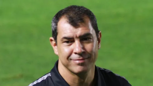 Carille, técnico do Santos Foto: Fernanda Luz/AGIF