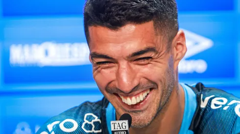 Foto: Maxi Franzoi/AGIF - Suárez em entrevista na época de Grêmio