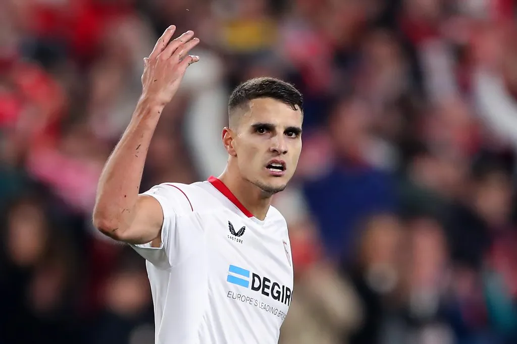 Lamela, do Sevilla. (Foto: Fran Santiago/Getty Images)