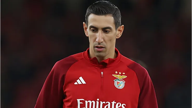 Foto: Carlos Rodrigues/Getty Images - Di María pelo Benfica na Champions League