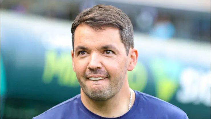 Nicolás Lacarmón se derreteu por joia do Cruzeiro. Foto: Gilson Lobo/AGIF