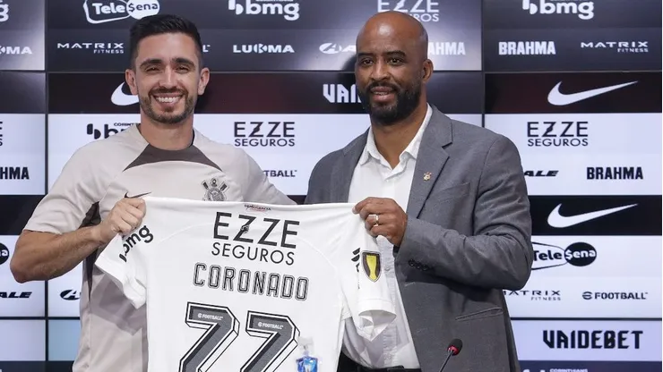 Igor Coronado utilizará a camisa 77 pela Corinthians. Foto: Rodrigo Coca /Corinthians