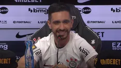 Igor Coronado 'entregou' amigo que está louco para vir ao Corinthians - Foto: Reprodução/Corinthians TV