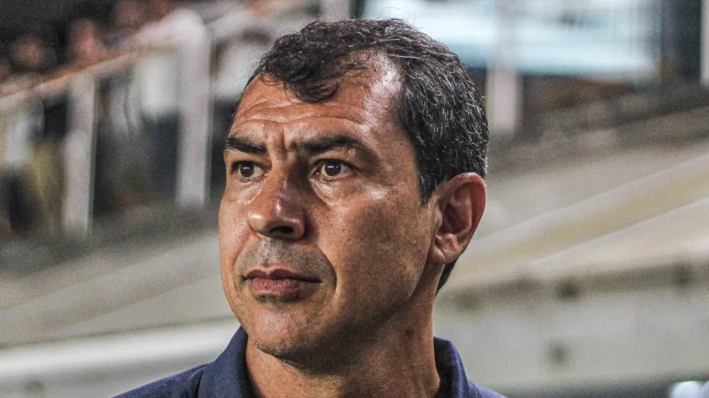 Fábio Carille, treinador. Foto: Reinaldo Campos/AGIF