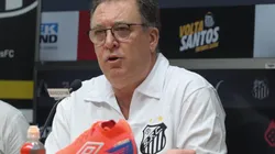 Marcelo Teixeira fala das metas do Santos no Paulistão. Foto: Reinaldo Campos/AGIF