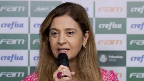 Leila Pereira, presidente do Palmeiras Foto: Ettore Chiereguini/AGIF