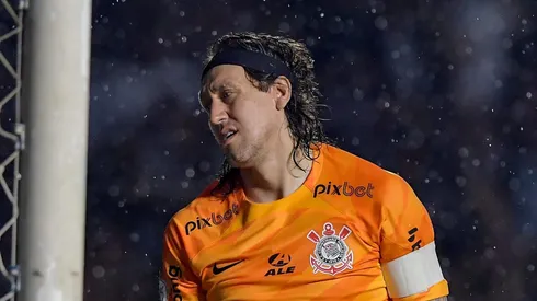 Cássio passa por momento ruim no Corinthians. Foto: Thiago Ribeiro/AGIF