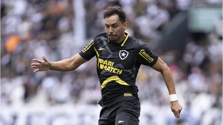 Eduardo fez grande partida pelo Botafogo. Foto: Jorge Rodrigues/AGIF