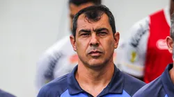 Fábio Carille, técnico do Santos - Foto: Reinaldo Campos/AGIF