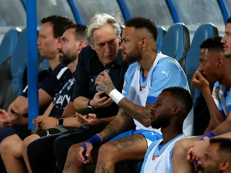 Vaza conversa de Jorge Jesus com Neymar no Al-Hilal, que é de interesse do Flamengo