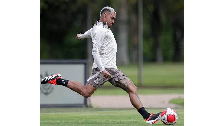 Foto: Rodrigo Coca/Agência Corinthians - Matheus França repercutiu no treino