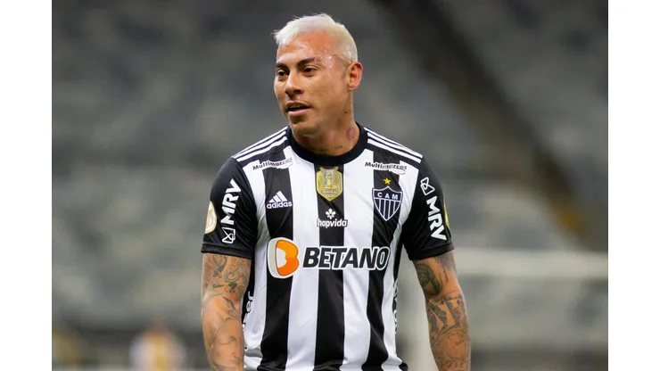 MG - Belo Horizonte - 07/09/2022 - BRASILEIRO A 2022 ATLETICO -MG X BRAGANTINO - Eduardo Vargas jogador do Atletico-MG durante partida contra o Bragantino no estadio Mineirao pelo campeonato Brasileiro A 2022. Foto: Fernando Moreno/AGIF