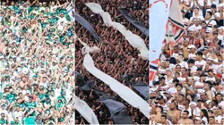 Torcida do Palmeiras, Corinthians e São Paulo. Foto: Pedro Zacchi/ Ettore Chiereguini/Marcello Zambrana/AGIF