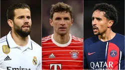 Foto: David Nacho Fernandez, Thomas Muller e Marquinhos. Ramos/Alexander Hassenstein/Michael Regan/Getty Images