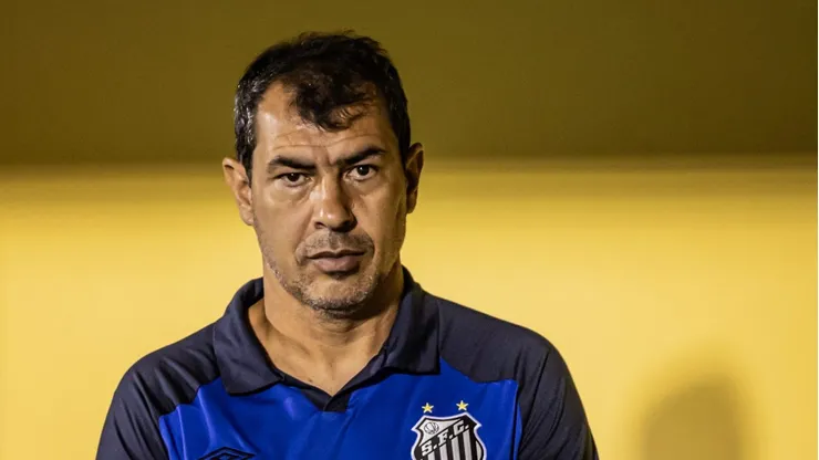 Fábio Carille revela surpresa no Santos. Foto: Abner Dourado/AGIF