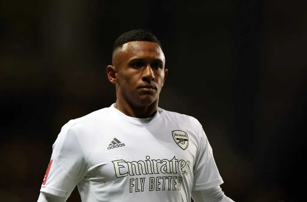Atacante Marquinhos, do Arsenal, deve ser anunciado como reforço do Fluminense – Foto: Catherine Ivill/Getty Images
