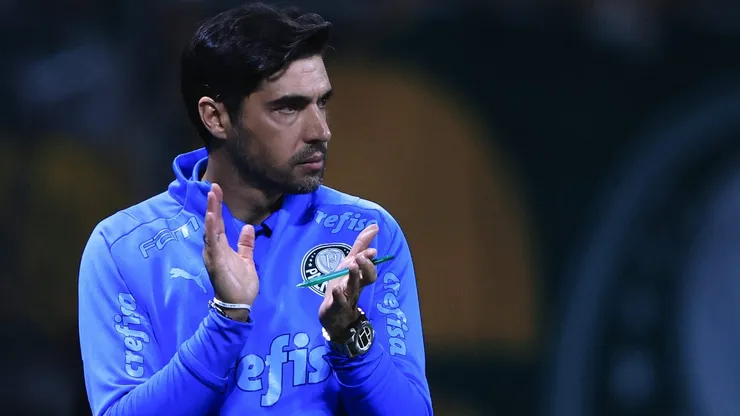 Abel faz cobranças no Palmeiras, Foto: Ettore Chiereguini/AGIF