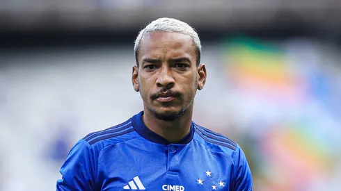 Matheus Pereira durante partida do estadual. Foto: Staff Images / Cruzeiro