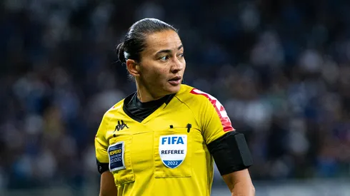 Edina Alves Batista, árbitra de futebol - Foto: Alessandra Torres/AGIF