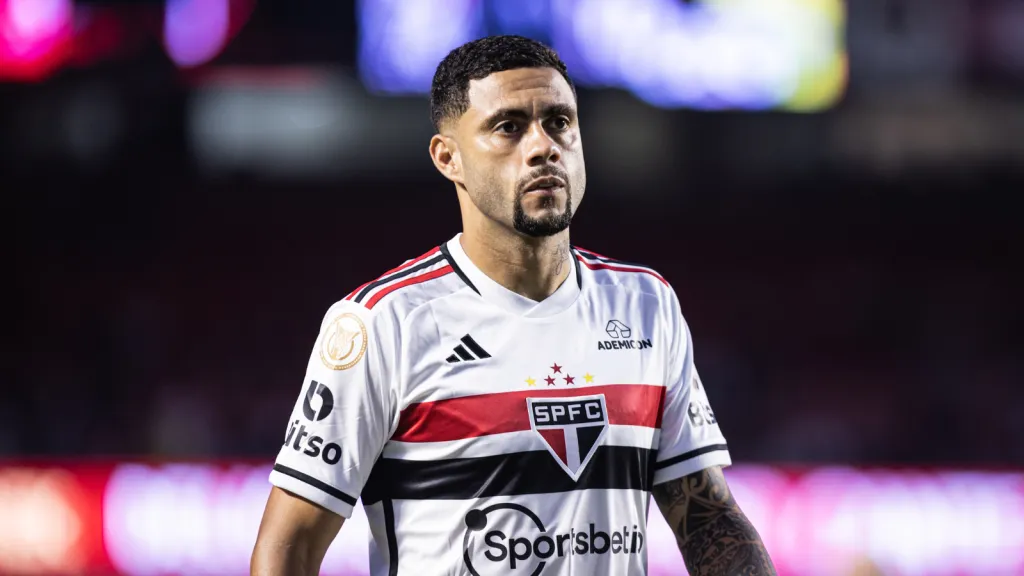 Wellington Rato, meio-campista do São Paulo - Foto: Abner Dourado/AGIF