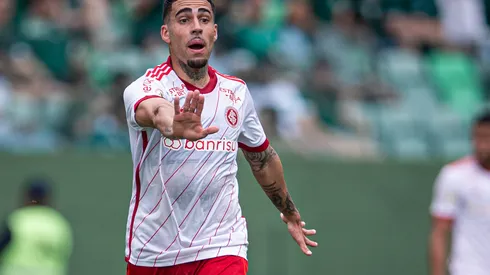 GO - GOIANIA - 02/09/2023 - BRASILEIRO A 2023, GOIAS X INTERNACIONAL - Gabriel jogador do Internacional durante partida contra o Goias no estadio 19 de Outubro pelo campeonato Brasileiro A 2023. Foto: Isabela Azine/AGIF