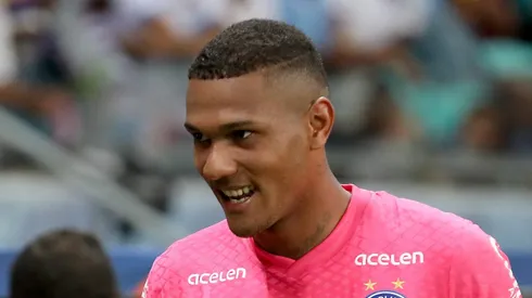 Adriel está emprestado ao Bahia. Foto: Felipe Oliveira/EC Bahia