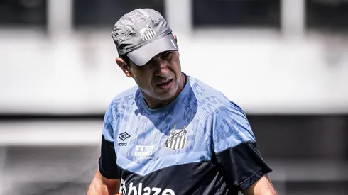 Carille detalhou situação complicada no Santos - Foto: Raul Baretta/Santos FC