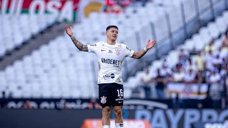 Rodrigo Garro fez grande partida pelo Corinthians. Foto: Leonardo Lima/AGIF