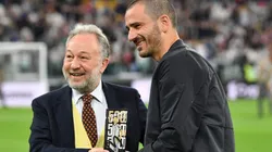 Gianluca Ferrero (à esquerda) é presidente da Juventus por mais dois anos e pode fazer investimento no Palmeiras por joia - Foto: Valerio Pennicino/Getty Images