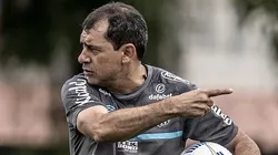 Carille define meio-campista para ser titular no Santos. Foto: Ivan Storti/Santos FC