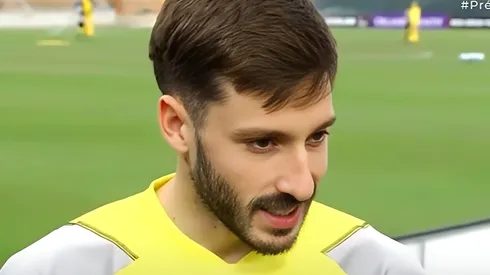 Foto: Reprodução/Fla TV - Matías Viña em entrevista no Flamengo