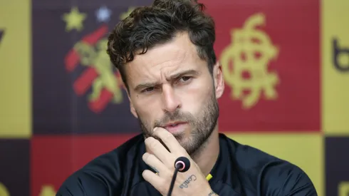 Lucas Lima foi emprestado pelo Peixe ao Sport até o fim de 2024. Foto: Marlon Costa/AGIF