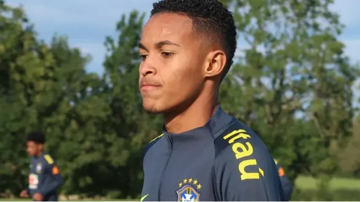 Foto: Bruno Pacheco/CBF - Lázaro acumula convocações em categorias de base da Seleção Brasileira