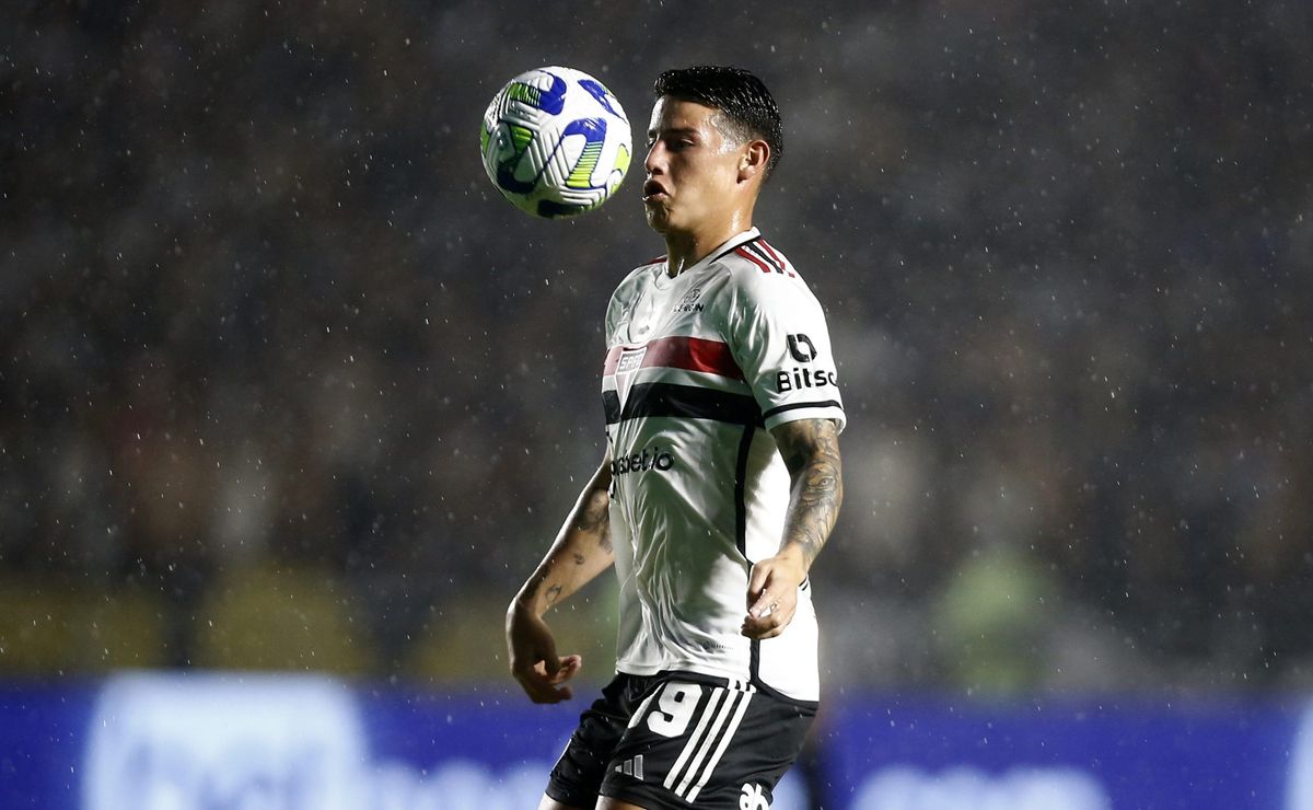 James Posta James Rodríguez posta vídeo no CT do São Paulo dando pistas sobre seu ...