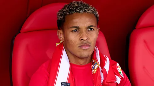 Lázaro chegou ao Palmeiras por empréstimo, que pode se prolongar por mais tempo - Foto: Alex Caparros/Getty Images