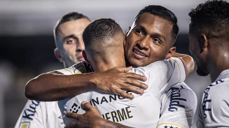 Morelos teve boa atuação contra o Guarani e será titular contra o Corinthians - Foto: Raul Baretta/Santos