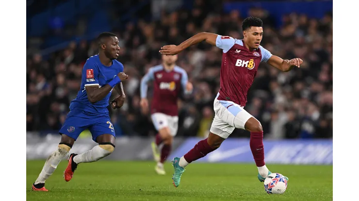 Em Londres, Chelsea e Aston Villa empataram pela quarta rodada da Copa da Inglaterra, o que forçou nova partida para decidir a vaga nas oitavas de final (Foto: Mike Hewitt/Getty Images)