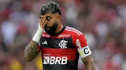 Gabigol perdeu de dar a vitória ao Flamengo - Foto: Thiago Ribeiro/AGIF.