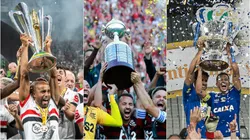 Supercopa, Libertadores e Copa do Brasil. Foto: Agif; Getty Images