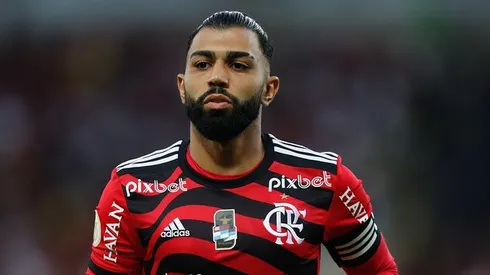 Foto: Gilvan de Souza / CRF - Gabigol com a camisa do Flamengo